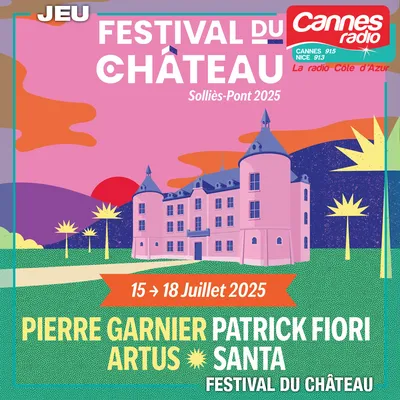 GAGNEZ DES PLACES POUR PIERRE GARNIER AU FESTIVAL DU CHÂTEAU A...
