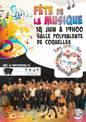 Première fête de la musique à Coquelles 