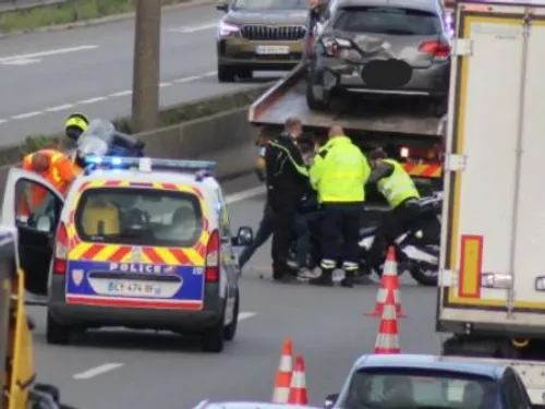 Un terrible accident sur l'A16 ce lundi, juste après Gravelines, à...