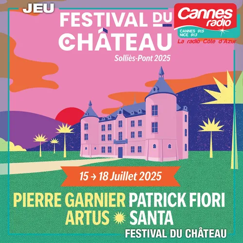 GAGNEZ DES PLACES POUR PIERRE GARNIER AU FESTIVAL DU CHÂTEAU A...